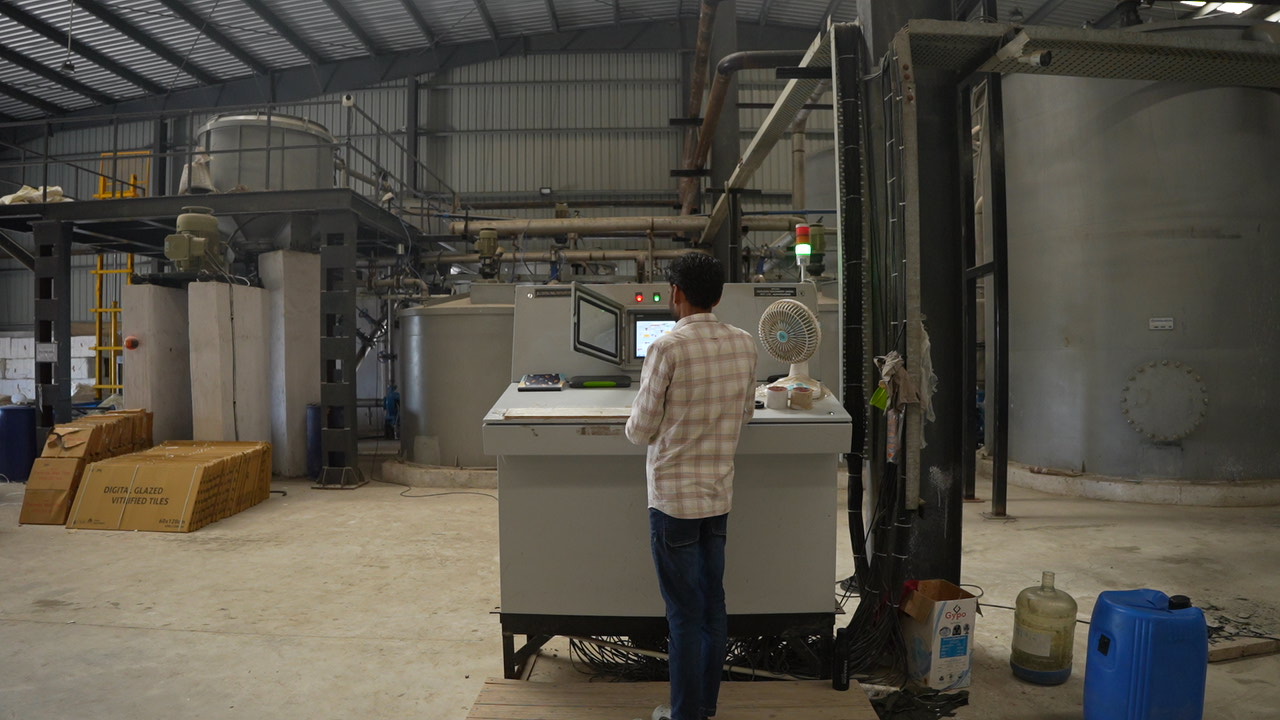 Manufacturing facility interior